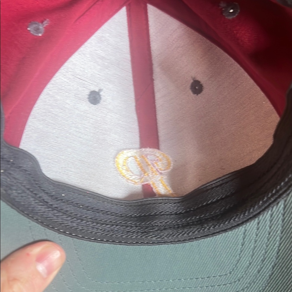 Richardson Philadelphia Phillies Baseball Cap with Yellow 'P' Logo Size Lg-XL - Picture 8 of 10